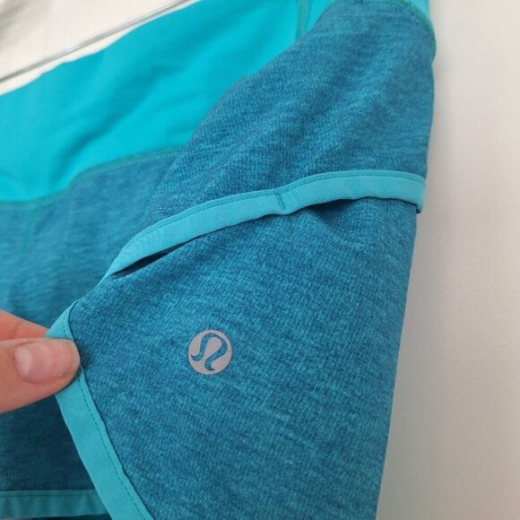 Lululemon Shorts, Size 6, Blue - Picture 2 of 5